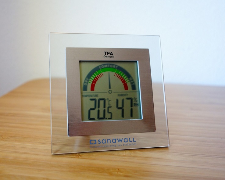 Hygrometer Langzeitmessung Raumklima